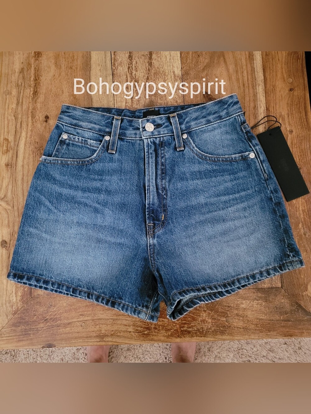 $138 Edwin Blue Denim Short at Free People | US 25